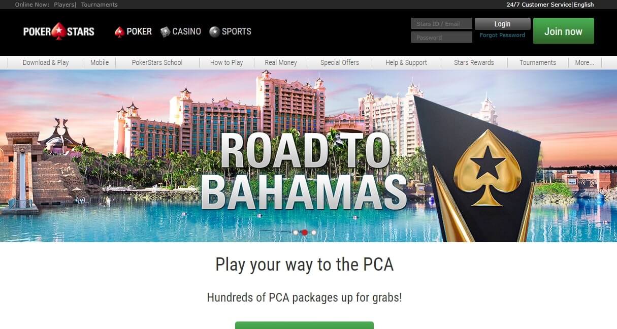 Pokerstars официальный сайт