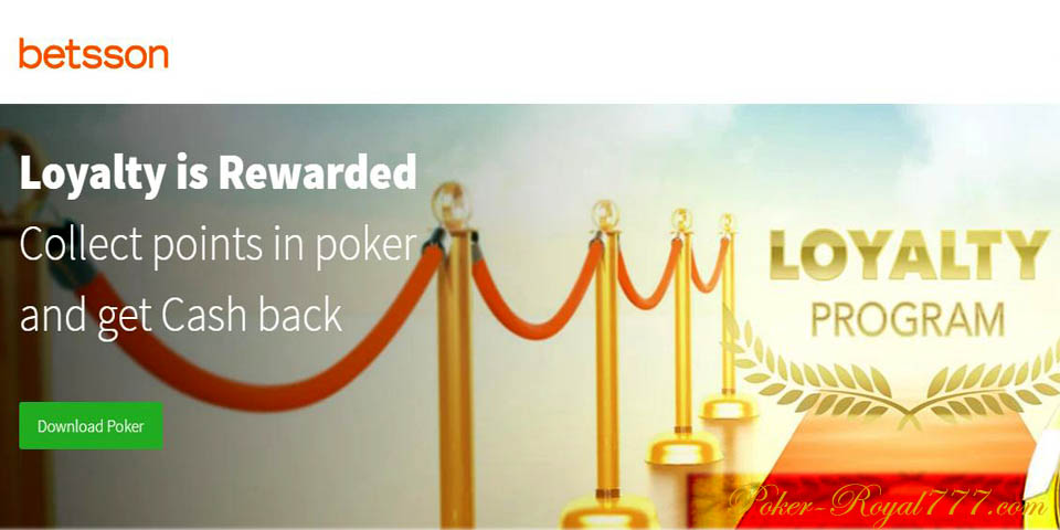 Betsson Poker loyalty program