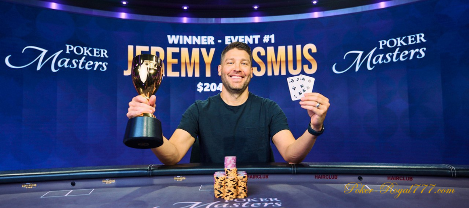 Jeremy Ausmus became the winner of the first 2022 Poker Masters event 1