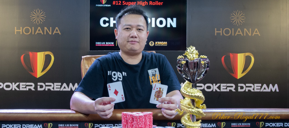 Eng Soon Ewe became the champion of Poker Dream Vietnam 1