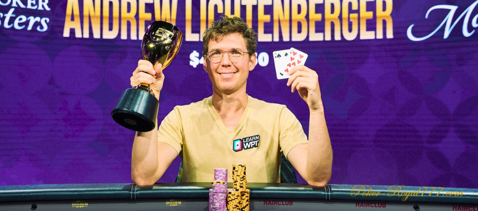 Andrew Lichtenberger won the Poker Masters High Roller 1