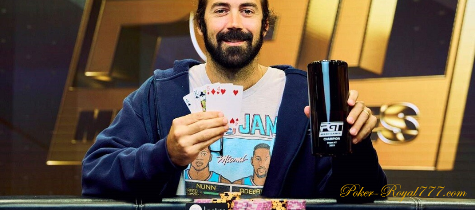 Jason Mercier won the tournament for 25,000 USD at PGT Mixed Games 1