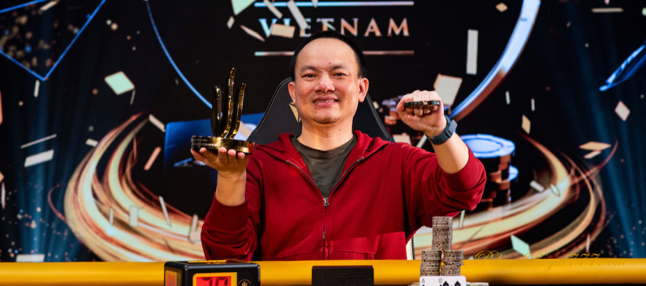 Dao Minh Phu won the tournament with a buy-in of 50,000 USD at Triton Poker Vietnam 1