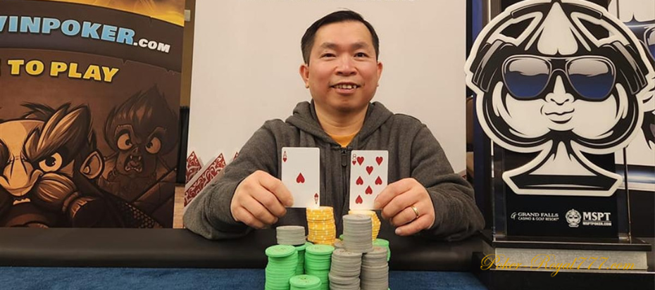 Kevin Nguyen won the Mid-States Poker Tour main event 1