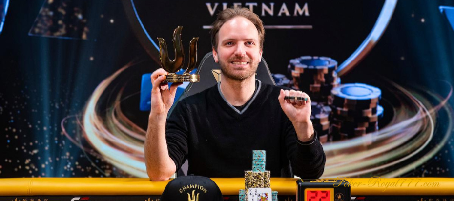 Michael Watson won the short deck tournament at Triton Vietnam 1