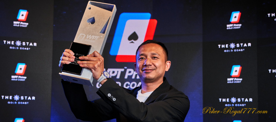 Sheng Ye won the WPT Prime Gold Coast Main Event 1