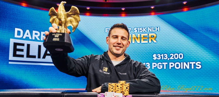 Darren Elias won the US Poker Open tournament 1